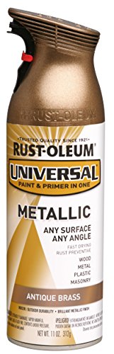 Rust-Oleum 260728 Pintura en aerosol universal para todas las superficies de latón envejecido