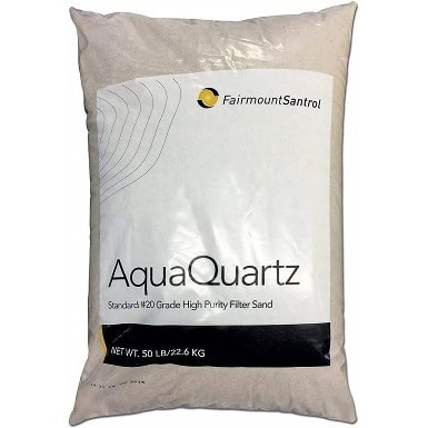 AquaQuartz 50 libras Filtro de arena para piscina