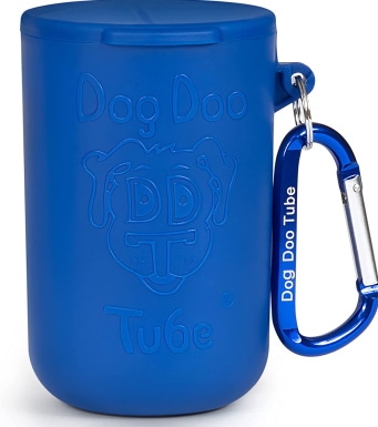 Soportes para bolsas de desechos de perros con tubo Dog Doo