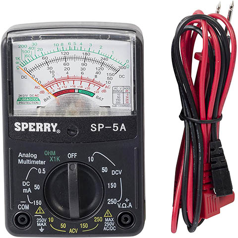 Multímetro analógico Sperry Instruments