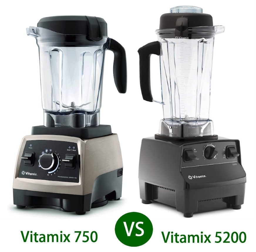 Vitamix 750 frente a Vitamix 5200