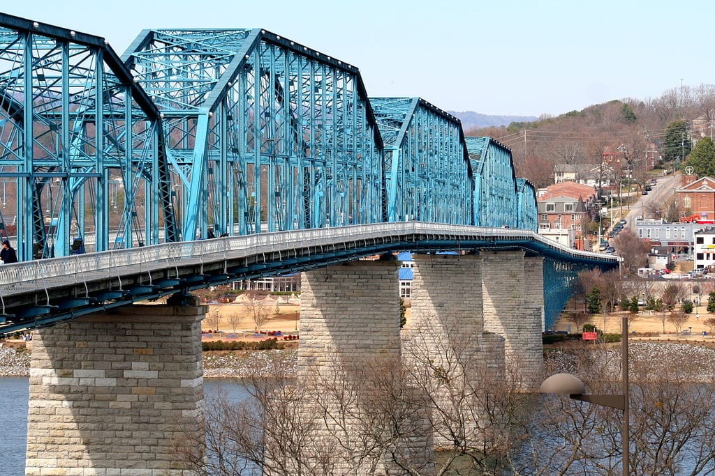 Puente de Walnut Street Chattanooga, TN
