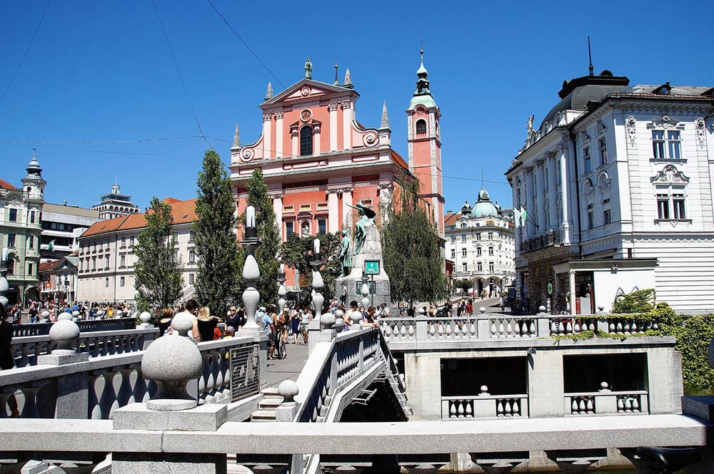 arquitectura en Ljubljana Eslovenia
