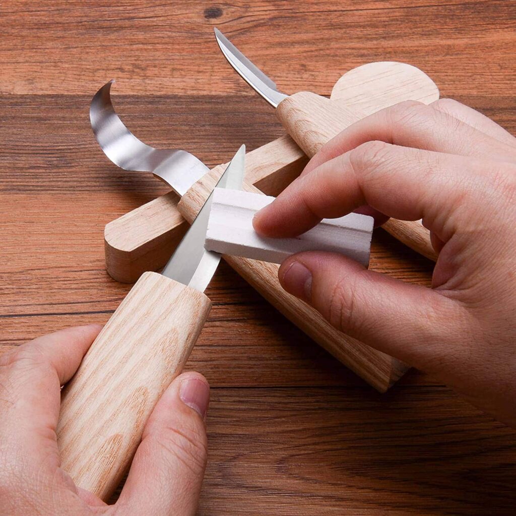 Kit de herramientas para tallar madera Gaxcoo