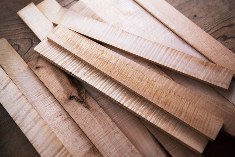 diferentes tipos de madera de arce