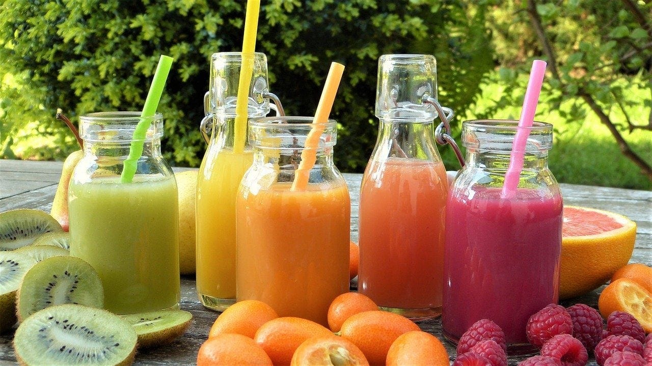 jugos de frutas frescas