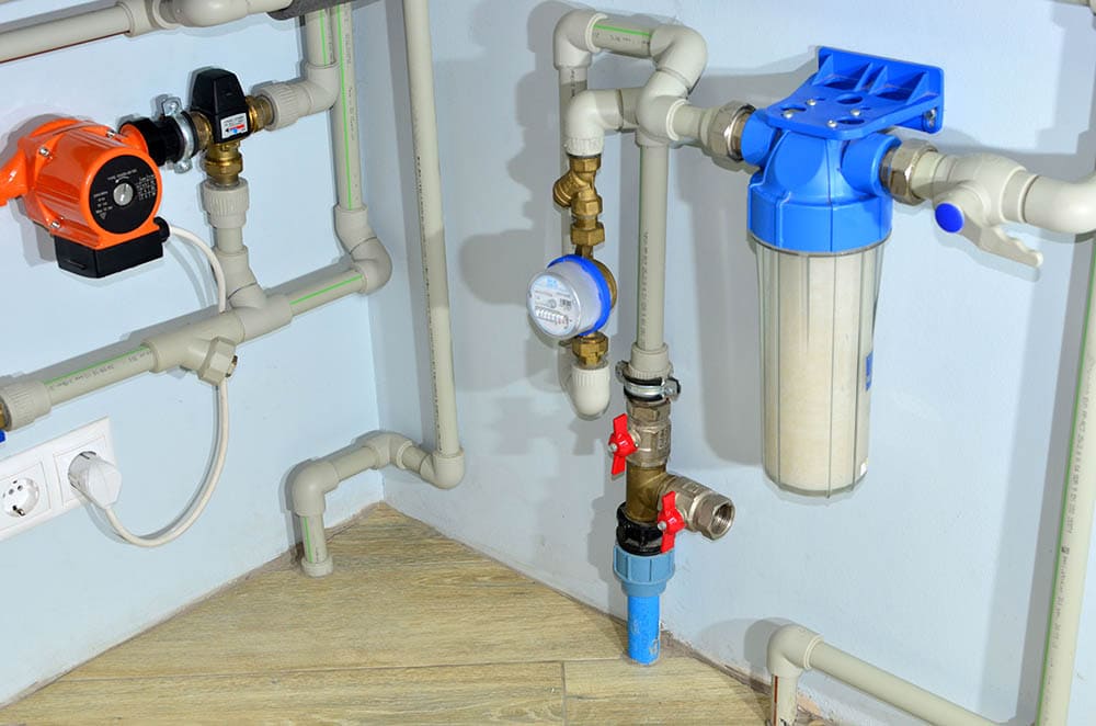 sistema de filtro de agua para toda la casa